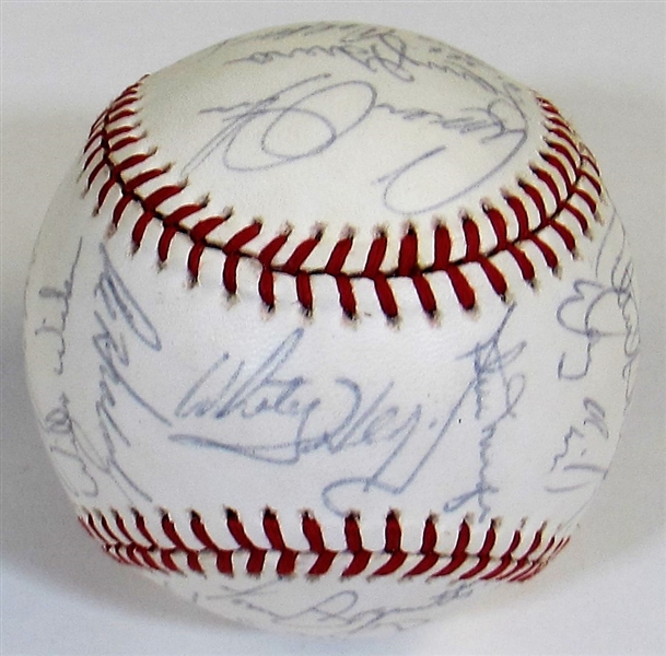 1978 Kansas City Royals Team Signed Baseball