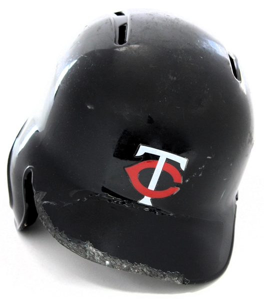Joe Mauer Minnesota Twins Game Used Batting Helmet
