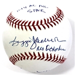 Reggie Jackson Signed Mr. October/14 x All-Star Baseball