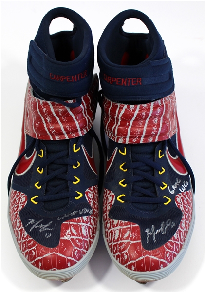 Matt Carpenter Game Used & Signed St. Louis Cleats