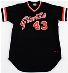 1981 Tom Griffin Game Worn SF Giants Jersey