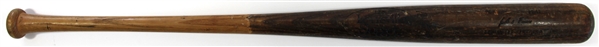 Julio Franco Cleveland Indians 1980s Game Used Bat