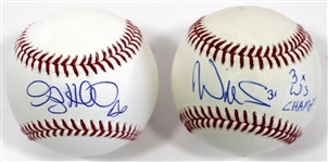Greg Holland & Will Smith Kansas City Royals Signed Baseballs