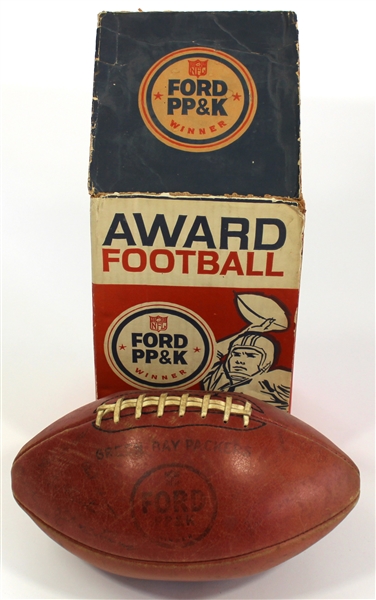 Green Bay Packers 1960 Ford PP&K Football