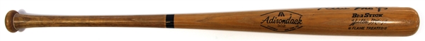 Willie Mays Game Used and Signed SF. Giants Bat