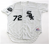 Carlton Fisk Game Used 1991 Chicago White Sox Jersey