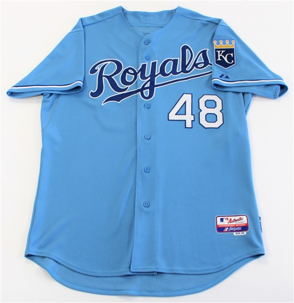 Joakim Soria Signed Kansas City Royals Jersey - MLB FJ 555747 