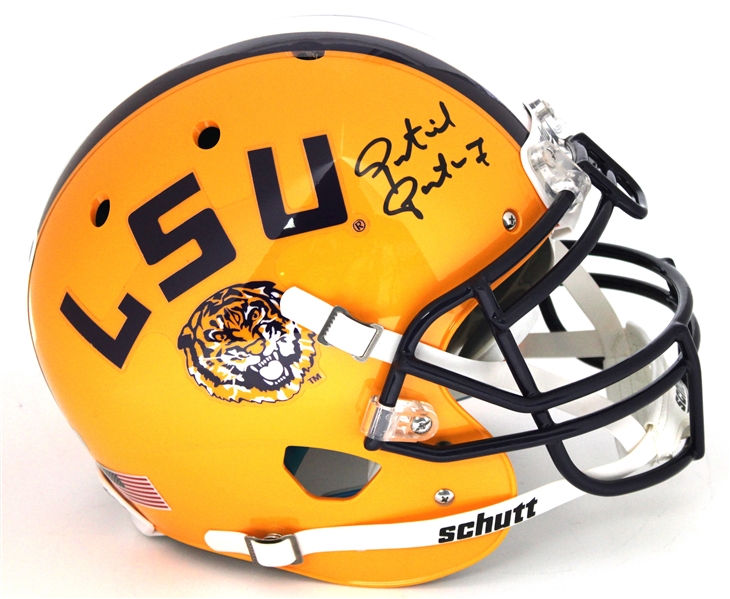 Patrick Peterson Signed LSU Tigers Helmet Radtke LOA