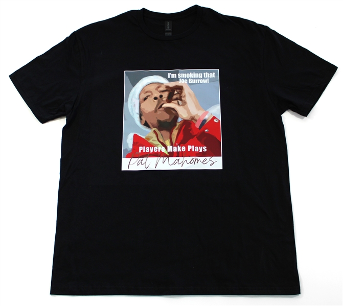 Pat Mahomes Sr. T-Shirt Smoking that Joe Burrow-Players Make Plays 