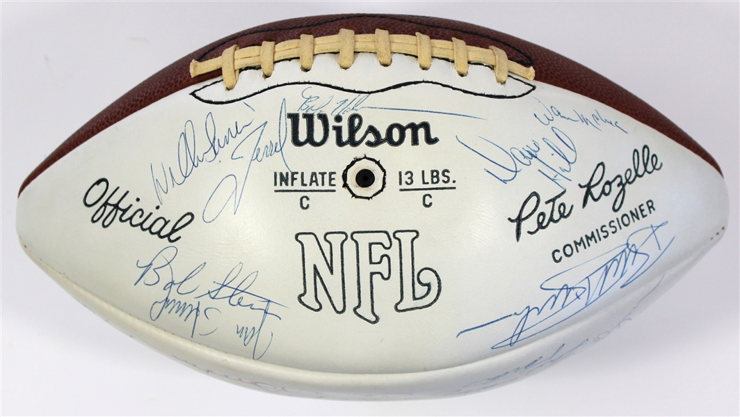 Kansas City Chiefs 1970 Signed Football W/ 39 Autographs - PSA