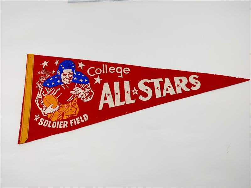 College All-Star Game Pennant 1970 Kansas City Chiefs