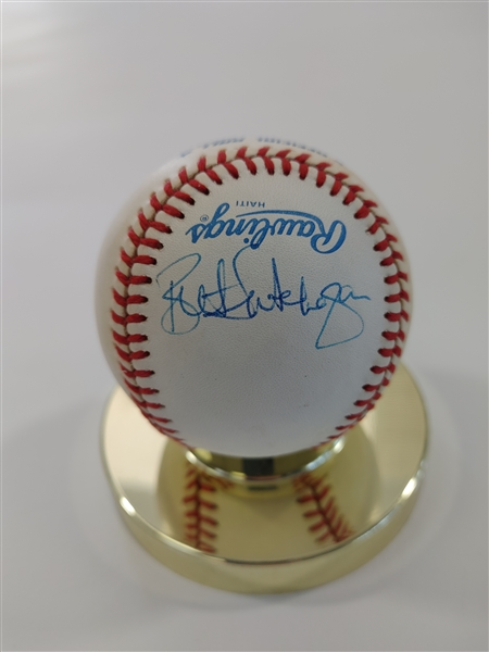 Bret Saberhagen Signed MLB Baseball