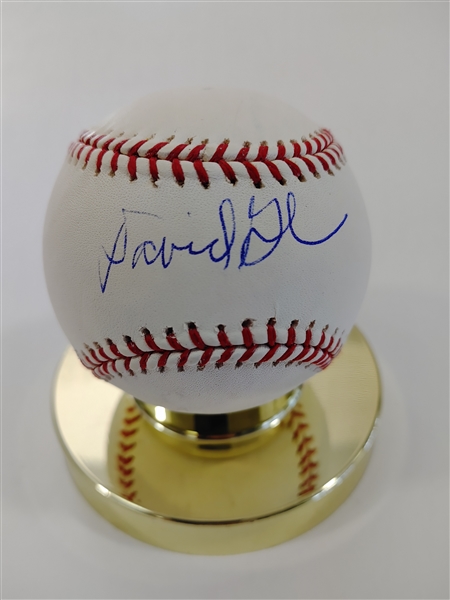 David Glass Kansas City Royals Owner Signed Baseball JSA COA