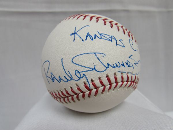 Randy Schwartz Signed MLB Ball