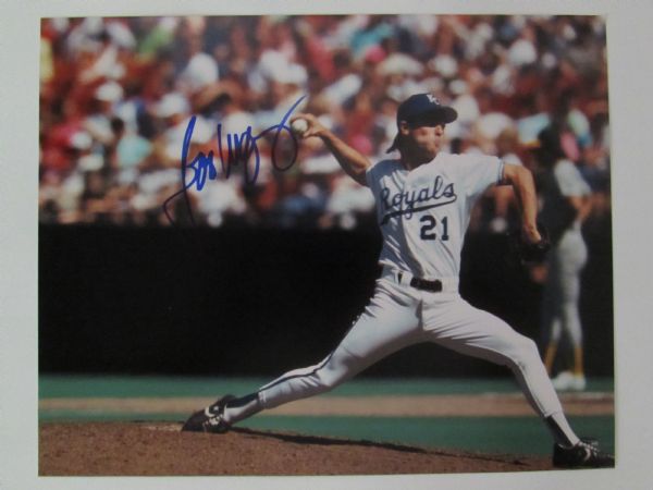 Jeff Montgomery 8 x 10 Autographed Photo