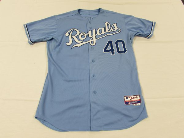 Kelvin Herrera 2013 Game Used Jersey