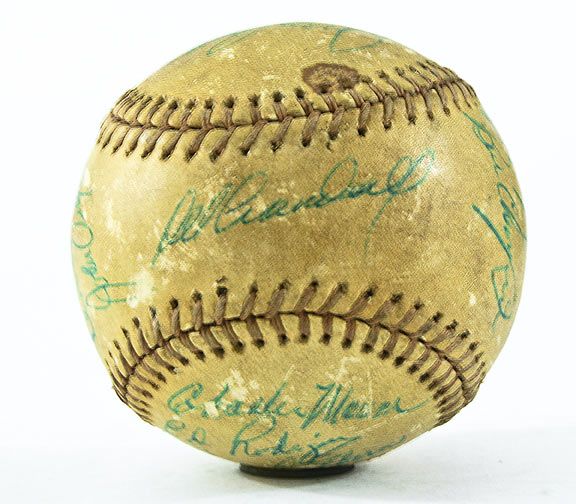 1974 Milwaukee Brewers Team Signed Baseball