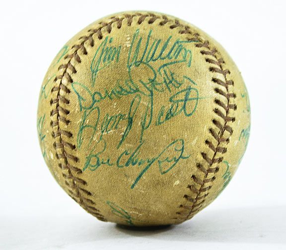 Lot Detail - 1974 Milwaukee Brewers Team Signed Baseball