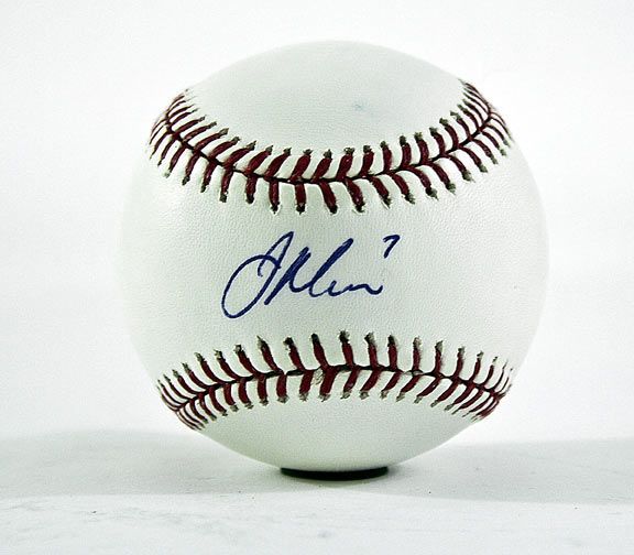 Joe Mauer Single Signed Baseball