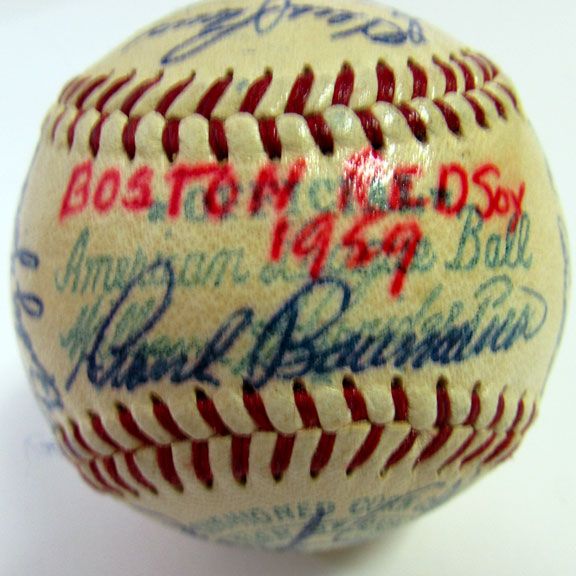 Lot Detail - 1959 Ted Williams Game Used Boston Red Sox Complete