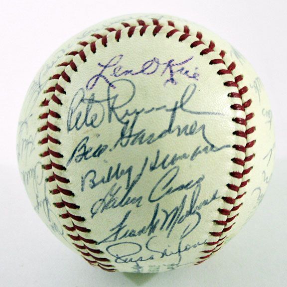 Lot Detail - 1962 Boston Red Sox Team Signed Baseball