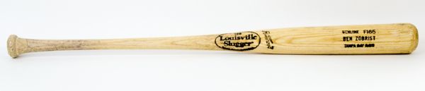 2010 Ben Zobrist Game Used bat