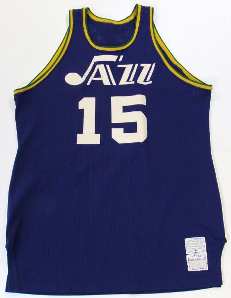 1974-75 Bud Stallworth New Orleans Jazz Game Used Jersey (Jazz Inaugural Season) 