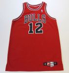 2003-04 Kurt Hinrich Chicago Bulls Game Used Signed Jersey (Rookie Year)
