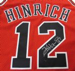 2003-04 Kurt Hinrich Chicago Bulls Game Used Signed Jersey (Rookie Year)