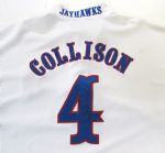 1999-2003 Nick Collison Kansas Jayhawks Game Used Warm-Up