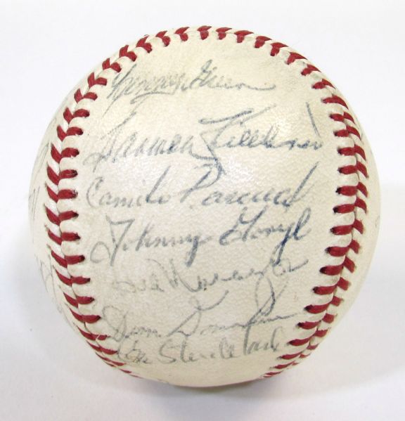 1962 Minnesota Twins Team Signed Ball