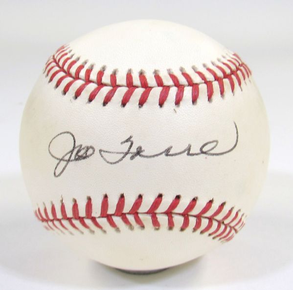 Joe Torre Single Signed Ball