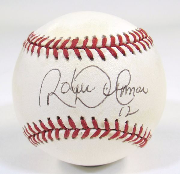 Roberto Alomar Single Signed  Ball