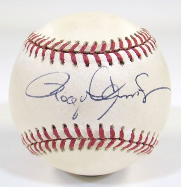 Roger Clemens Single Signed Ball