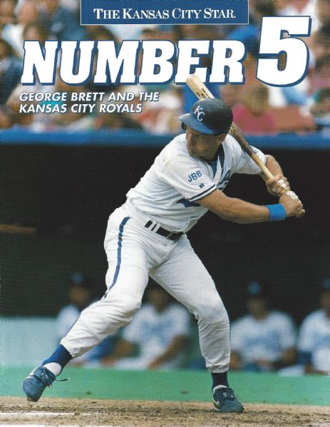 George Brett Kansas City Star "Number 5" Book