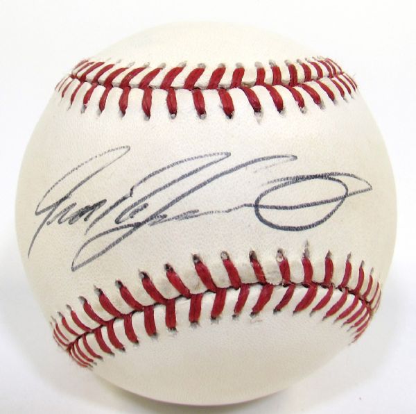 Ivan Rodriguez Signed Baseball