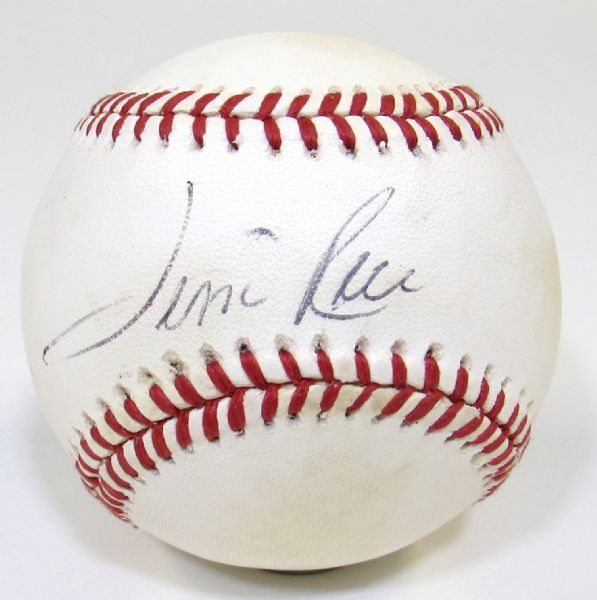 Jim Rice Signed Baseball