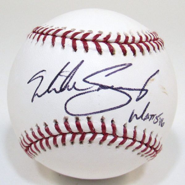 Mike Sweeney Signed Baseball