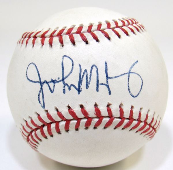 John Mayberry Signed Baseball