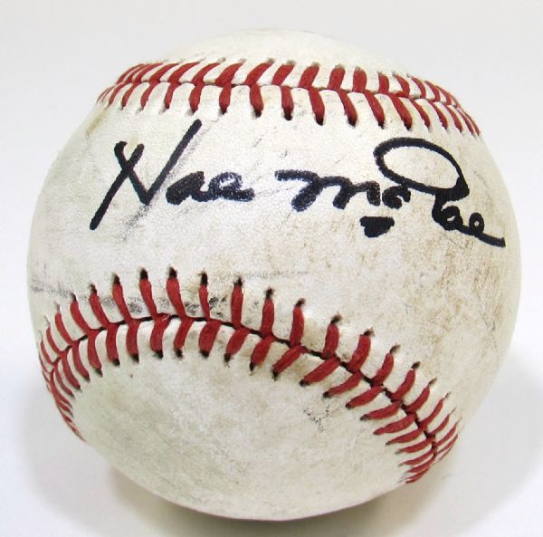 Hal McRae Signed Baseball