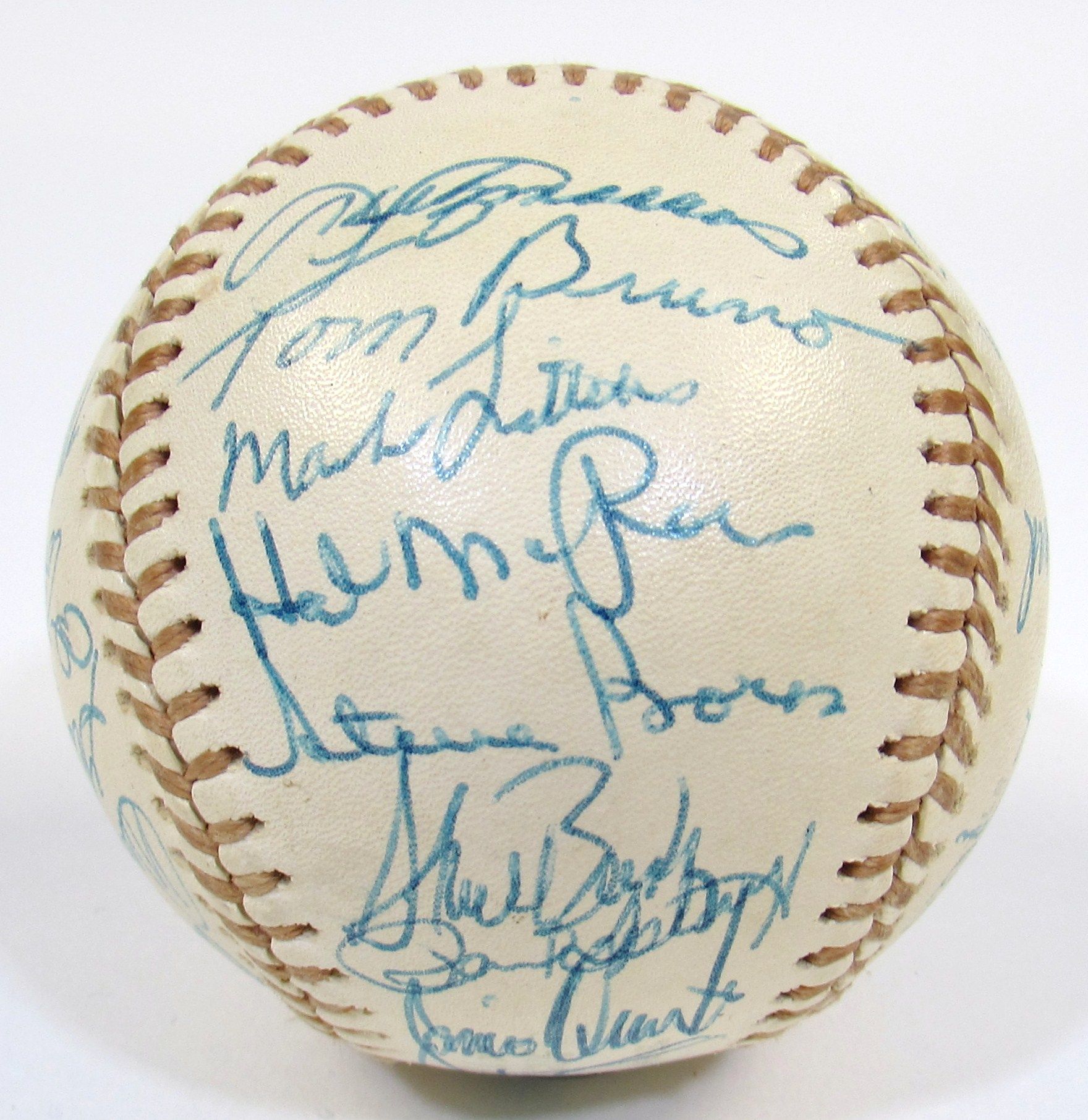 Lot Detail - 1976 Kansas City Royals Team Signed Baseball