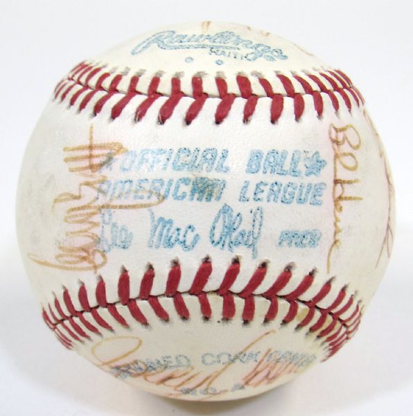 1970s Kansas City Royals Signed Baseball