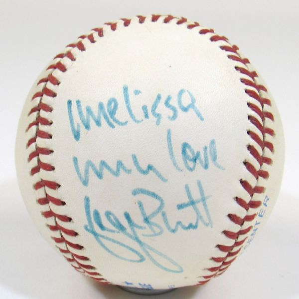 George Brett Single Signed Ball 