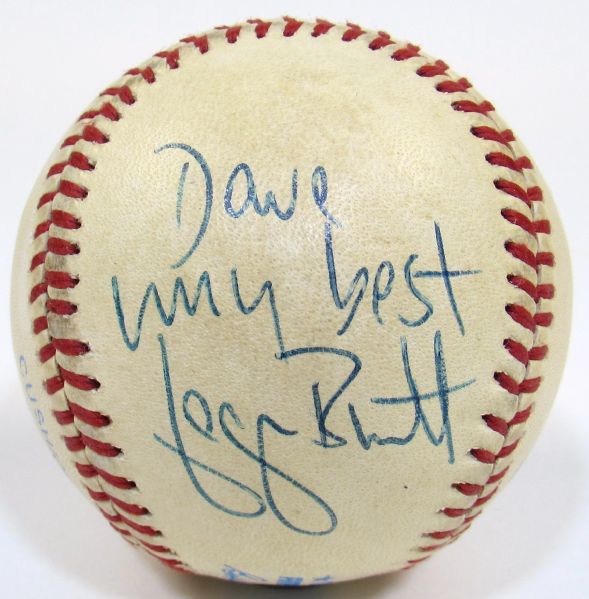 George Brett & Ken Brett Signed Baseball