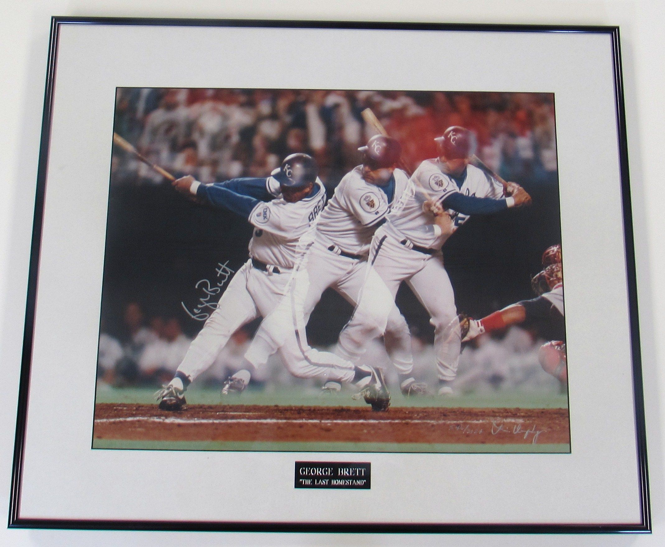 George Brett Autographed Sports Memorabilia Baseball Collectibles