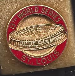 Lot Detail - 1982 St. Louis Cardinals World Series Press Pin