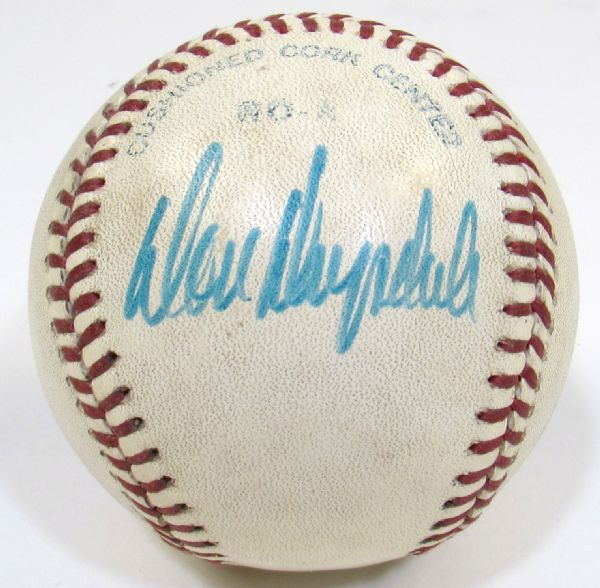 Don Drysdale Signed Ball