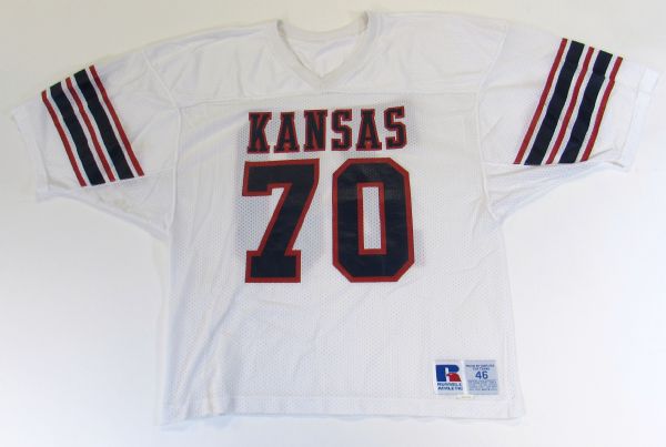 Circa 1982 KU Football Game Issued Jersey