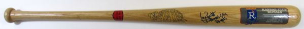 George Brett Signed Cooperstown Bat