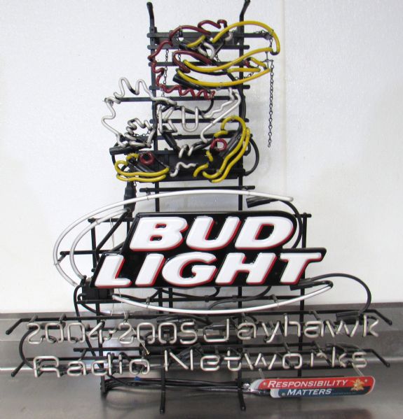 KU Neon Beer Light